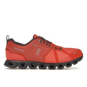 On Running Cloud 5 Waterproof Orange womens 7